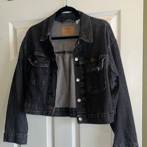 Levi Strauss Women's Black Jean Jacket